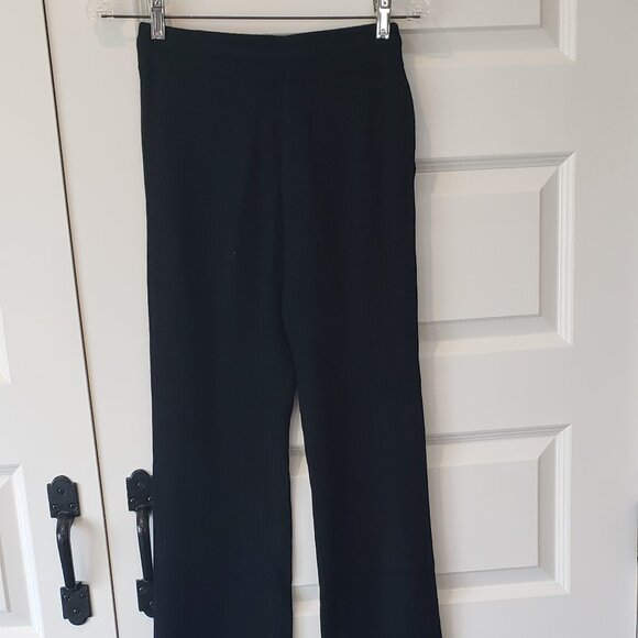NWT: One Grey Day Merino Wool Blend Ribbed Pants Size XS - Picture 7 of 8